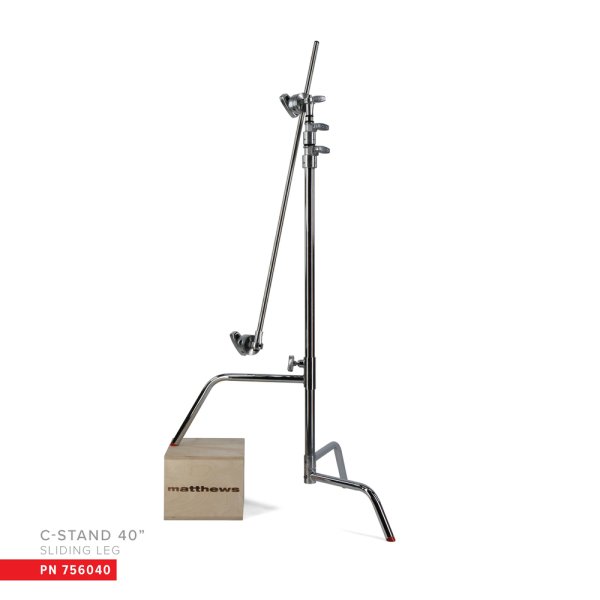 画像2: Matthews 40" C-STAND W/SLIDING LEG, INCLUDES GRIP HEAD & ARM（マシュー） (2)