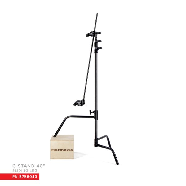 画像3: Matthews 40" C-STAND W/SLIDING LEG, INCLUDES GRIP HEAD & ARM（マシュー） (3)