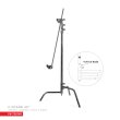 画像2: Matthews 40" C+STAND W/SPRING LOADED TURTLE BASE, INCLUDES GRIP HEAD & ARM（マシュー） (2)