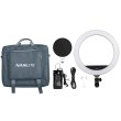 画像1: NANLITE Halo 16C Bicolor and Tunable RGB 16in LED Ring Light with USB Power Passthrough and Smart Touch Control（ナンライト ハロ） (1)