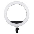 画像2: NANLITE Halo 16C Bicolor and Tunable RGB 16in LED Ring Light with USB Power Passthrough and Smart Touch Control（ナンライト ハロ） (2)