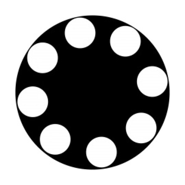 画像1: Apollo Dots in Circle - Large ME-2290 (1)