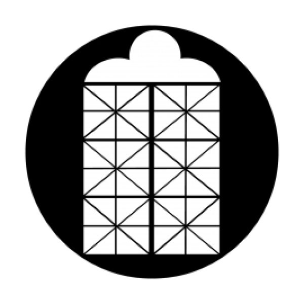 画像1: Apollo M. Skinner - Trefoil and Lattice Window MSDS-8048 (1)