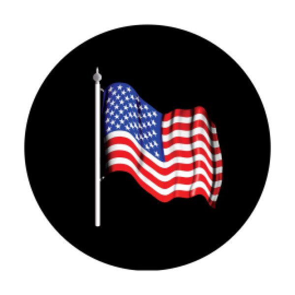 画像1: Apollo Flag USA HE-3008 (1)