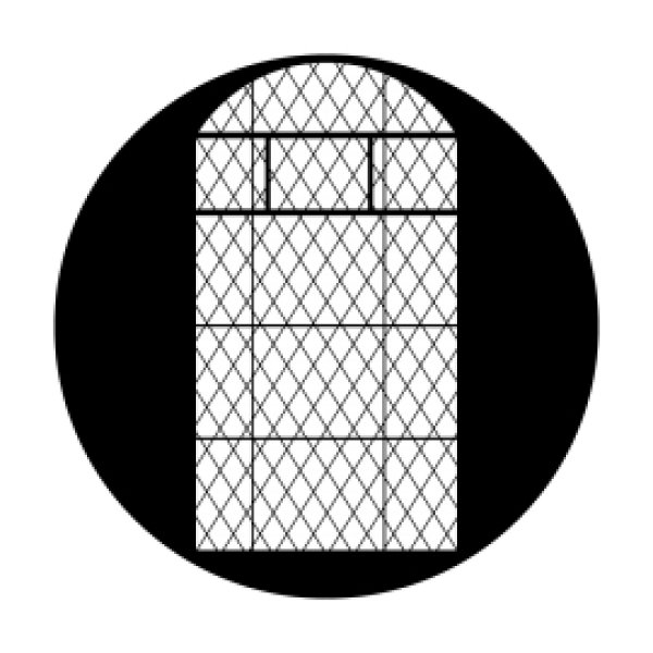 画像1: Apollo M. Skinner - Arch Lattice Window SRDS-8044 (1)