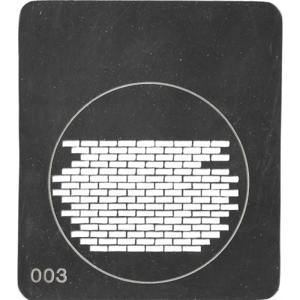 画像1: GAM/Patterns Co. メタルゴボ 003 Brick Wall (1)