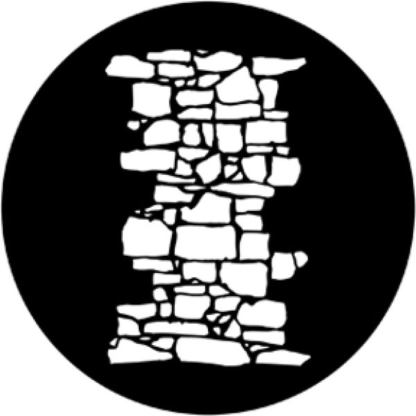 画像1: 77950 (DHA# 950) Dry Stone Wall 1 (1)