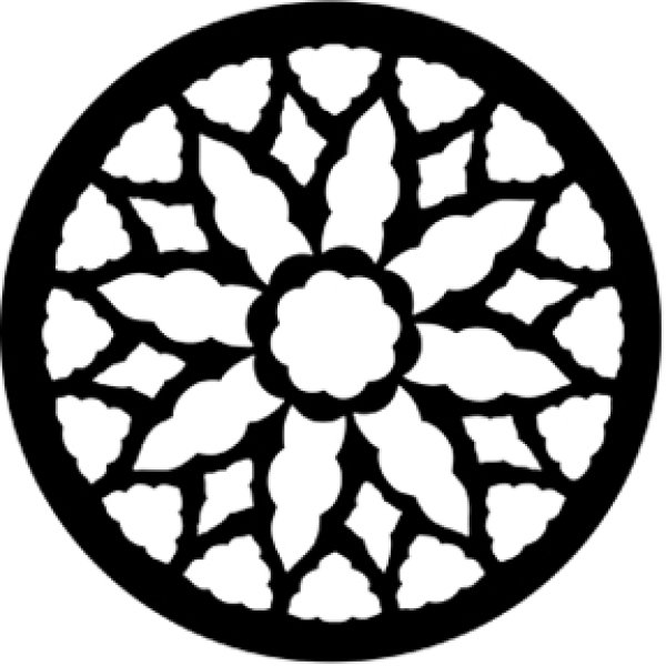 画像1: 77145
(DHA# 145)
Rose Window 2 (1)