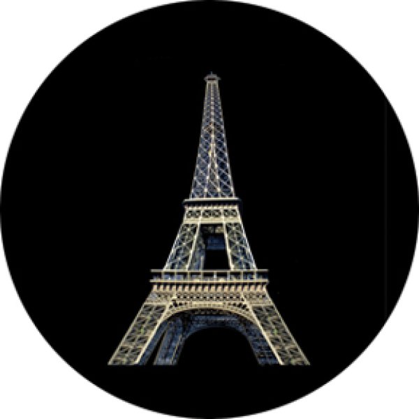 画像1: 86719 Eifel Tower Silhouette Lisa Cuscuna (1)