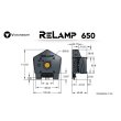 画像2: VISIONSMITH RELAMP 650 Arri Plus Tungsten  (2)