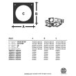 画像2: 色差枠　耐熱紙　ETC ソースフォー 10° (2)