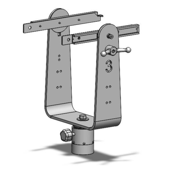 画像1: City Theatrical Follow Spot Yoke (シティシアトリカル）ETC ソースフォーシリーズ3LED用ヨーク (1)