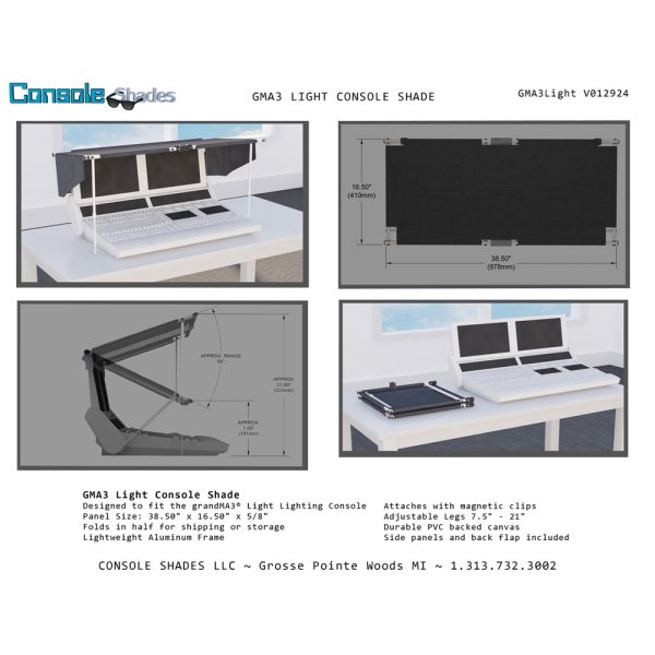 画像5: Console Shade grandMA3 Light 専用 フード(グランマ3ライト用) (5)