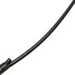 画像4: 落下防止ワイヤーPVC被覆付き 黒／直径4mm 長さ760mm (4)