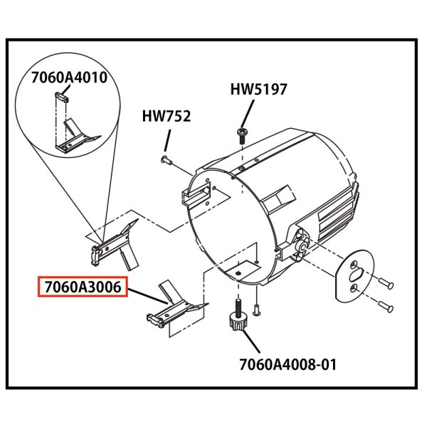 画像7: ETC Source 4 リフレクタ パーツ Clip, reflector retainer (7)