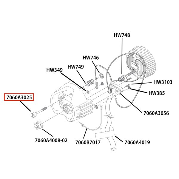 画像2: ETC Source 4 キャップ パーツ Screw, 1/4-20 x 1.55 knurled head (2)