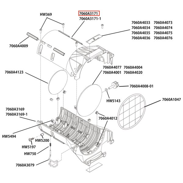 画像2: ETC Source4 先玉 パーツ Lens tube, right, black (2)