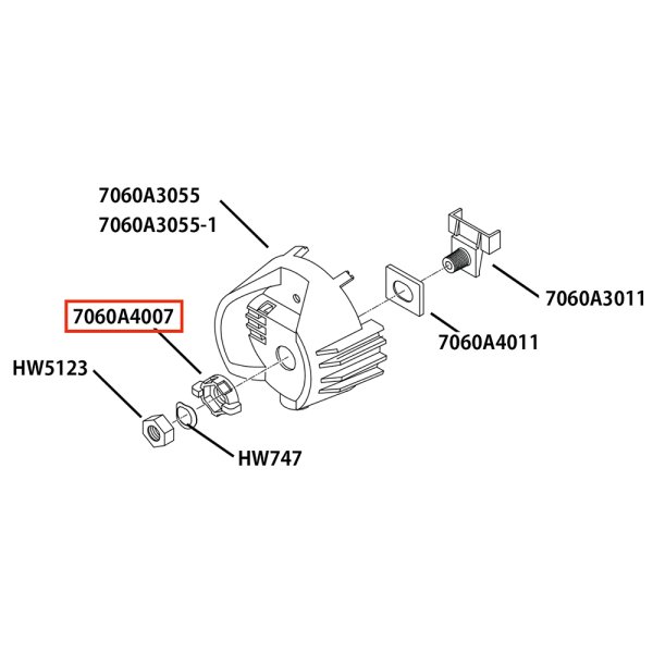 画像7: ETC Source 4 キャップ パーツ Knob, X-Y, lamp set (7)