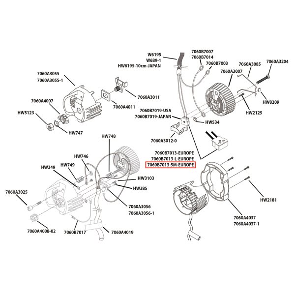 画像2: ETC Source 4 キャップ パーツ ヨーロッパ仕様ソケット付きワイヤ(コネクタなし) (2)