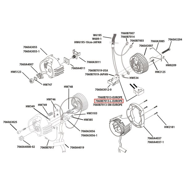 画像2: ETC Source 4 キャップ パーツ ヨーロッパ仕様ソケット付きワイヤ(コネクタなし) (2)