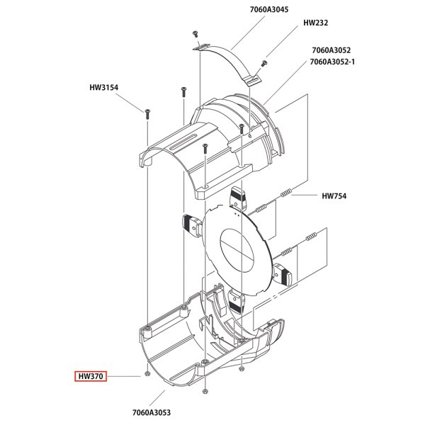 画像7: ETC Source 4 灯体前 パーツ Nut, 8-32 (7)