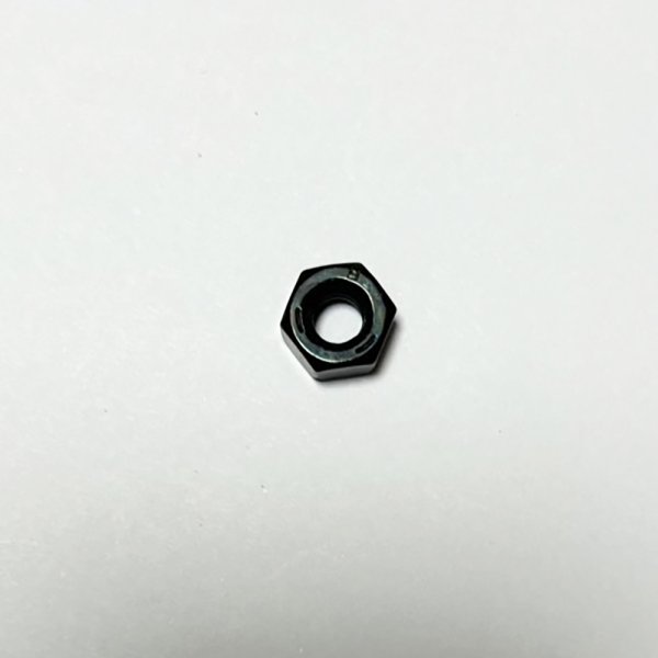 画像2: ETC Source 4 キャップ パーツ Nut, hex, 1/4-20, black zinc (2)
