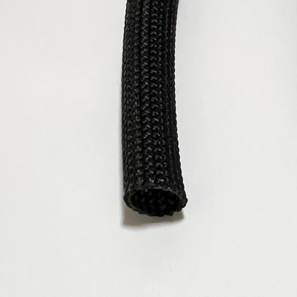 画像4: ETC Source 4 キャップ パーツ スリーブ Sleeve fiberglass 長さ:100cm 幅:0.8cm 黒 (4)