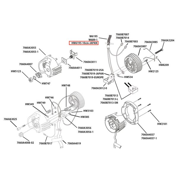 画像6: ETC Source 4 キャップ パーツ スリーブ Sleeve fiberglass 長さ:10cm 幅:0.8cm 黒 (6)