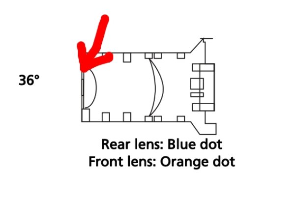 画像2: ETC Source4 先玉 パーツ Bi-convex lens (back), 36° (2)