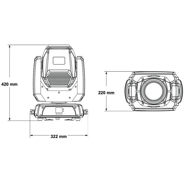 画像6: Chauvet DJ Intimidator Beam 140SR（インティミデーター ビーム140SR） (6)