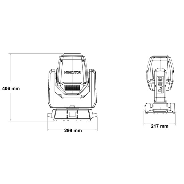 画像6: Chauvet DJ Intimidator Spot 360X IP(インティミデータ スポット360X IP) (6)