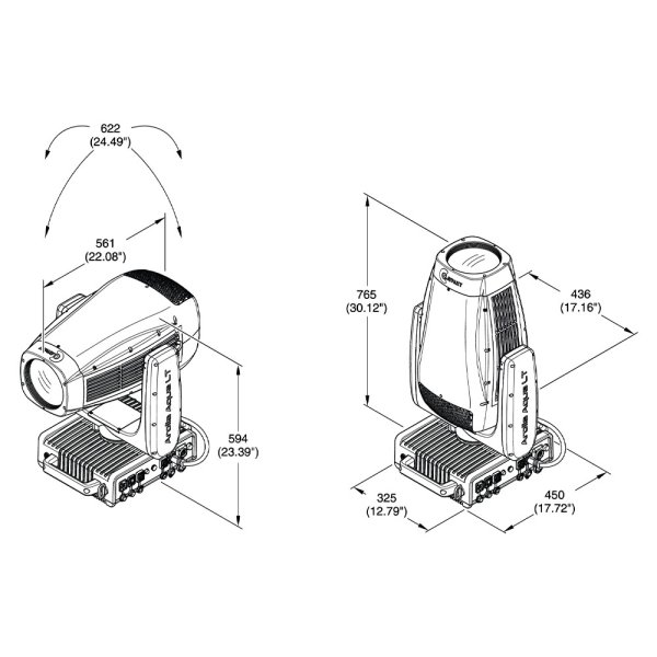 画像3: Clay Paky Arolla Aqua LT（アローラ アクア LT） (3)