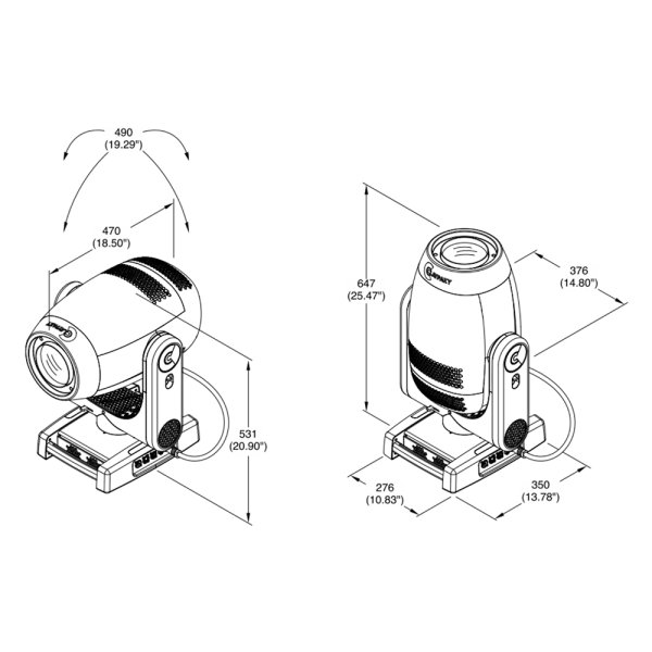 画像3: Clay Paky Axcor Spot 400（アキシコア スポット 400） (3)