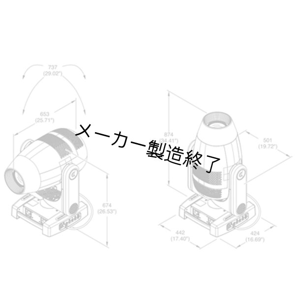 画像2: Clay Paky Axcor Profile 900-8K(クレイパーキー アキシコア プロファイル) (2)