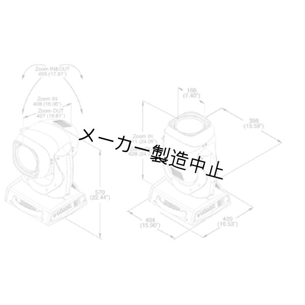 画像2: Clay Paky SUPERSHARPY（クレイパーキー スーパーシャーピー） (2)