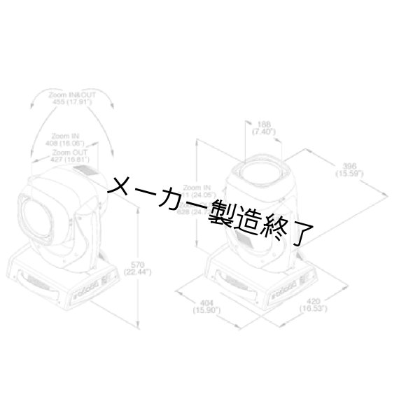 画像2: Clay Paky SUPERSHARPY 2（クレイパーキー スーパーシャーピー） (2)