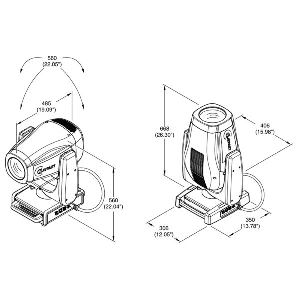 画像3: Clay Paky Sharpy X Spot(シャーピーXスポット) (3)