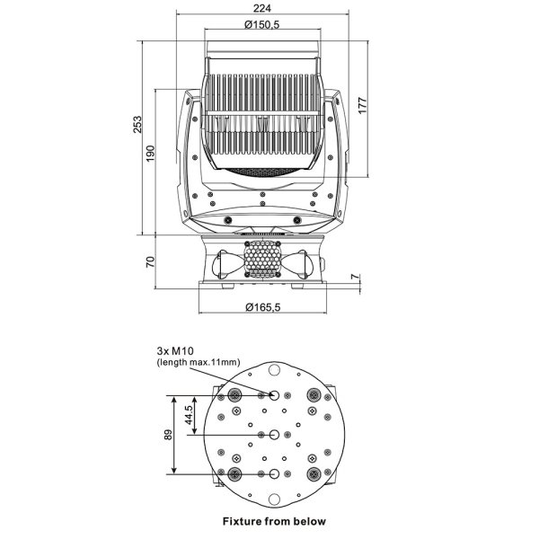 画像10: GLP impression X4 S Black housing RGBW(インプレッション X4  S RGBW 黒) (10)
