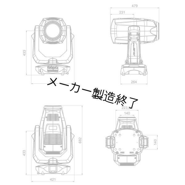 画像7: JB-Lighting P12 Profile HP（P12 プロファイル 高出力） (7)