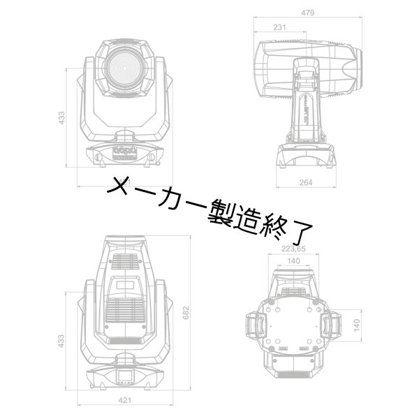 画像8: JB-Lighting P12 Wash HP（P12 ウォッシュ 高出力） (8)