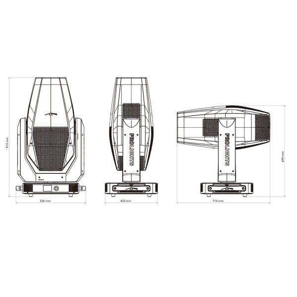 画像6: PROLIGHTS Ra 3000Profile（Ra 3000 プロファイル） (6)