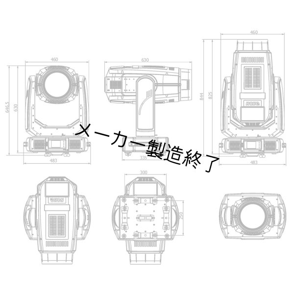 画像8: Robe BMFL Washbeam (BMFLウオッシュビーム） (8)