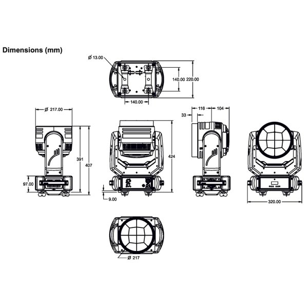 画像3: Robe LEDBeam 350FW (3)