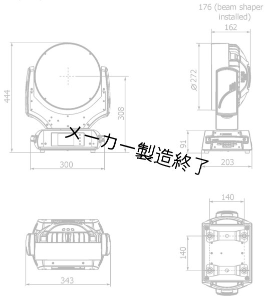 画像3: Robe LEDWash 800X (3)