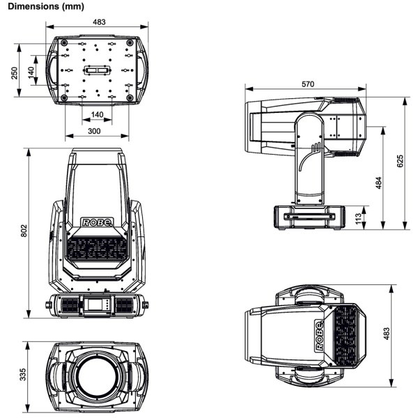 画像6: Robe T2 Profile FS(T2 プロファイル ・フォロースポット) (6)