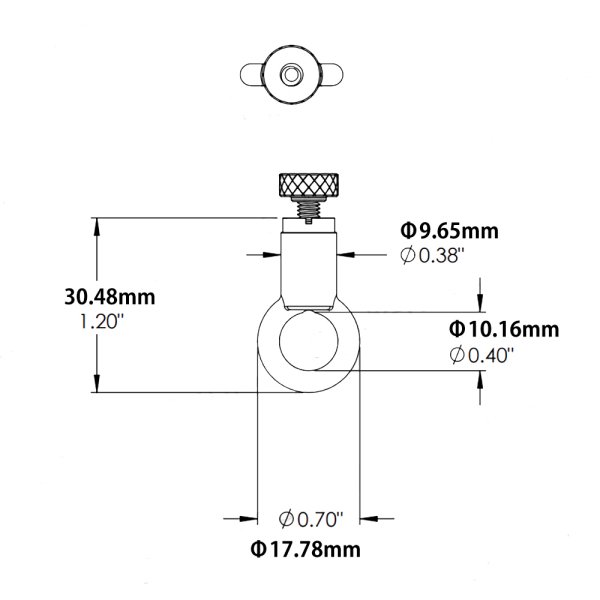 画像5: ワイヤーハンガー リング・1.5mmワイヤ用 (5)