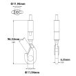 画像5: ワイヤーハンガー カラビナ・2mmワイヤ用 (5)