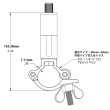 画像4: ワイヤーハンガー クランプ・6.6mmワイヤ用 (4)