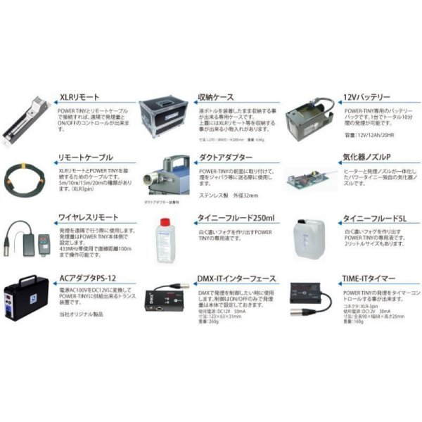 画像2: Look Solutions POWER TINY用アクセサリー/フルード(ルックソリューションズズ パワータイニー) (2)