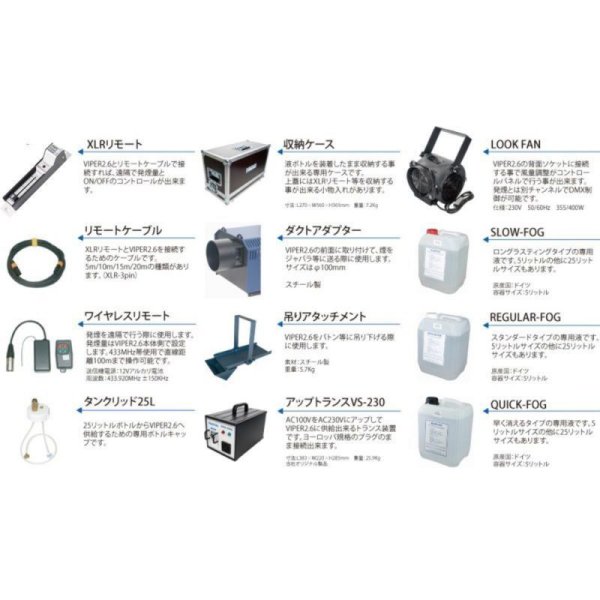 画像2: Look Solutions VIPER2.6用アクセサリー/フルード(ルックソリューションズズ ヴァイパー) (2)